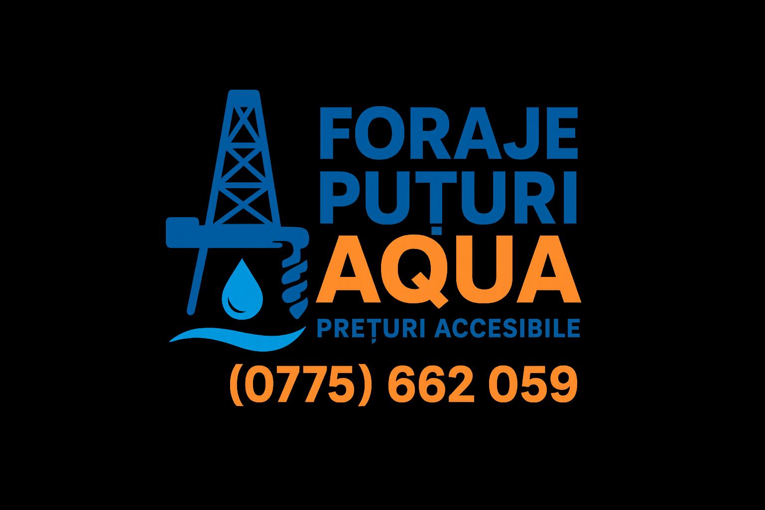 AquaForaje – Servicii Foraje Puturi Apa Romania, Buftea Ilfov